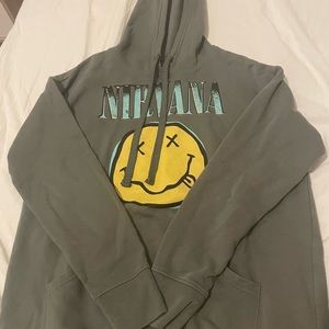 Nirvana, olive green, trendy